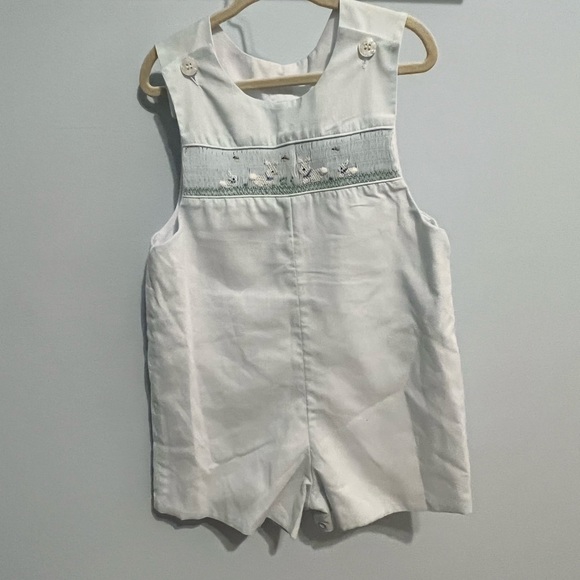 Bow Peep Jon Jon - Easter themed with bunnies - Picture 1 of 3